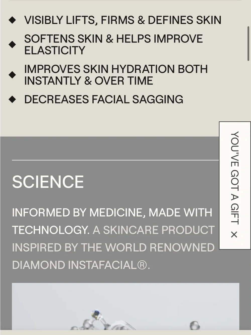 Instafacial Infusion Serum – Cream with Pink Accent